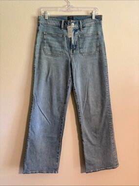 J. Crew Women's Light Blue Straight Leg Jeans